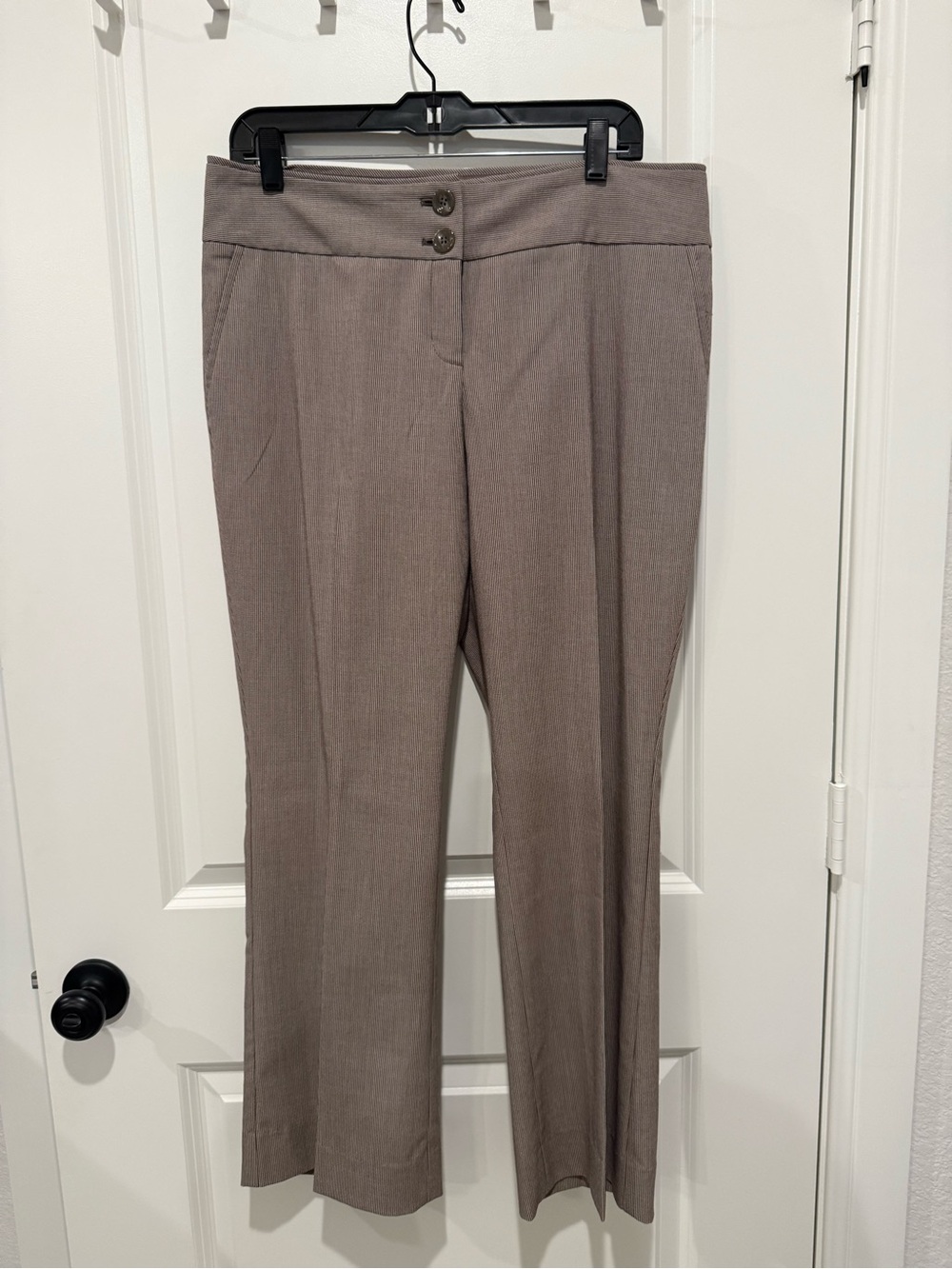 EUC The Limited Taupe Straight-Leg Dress Pants Size 12
